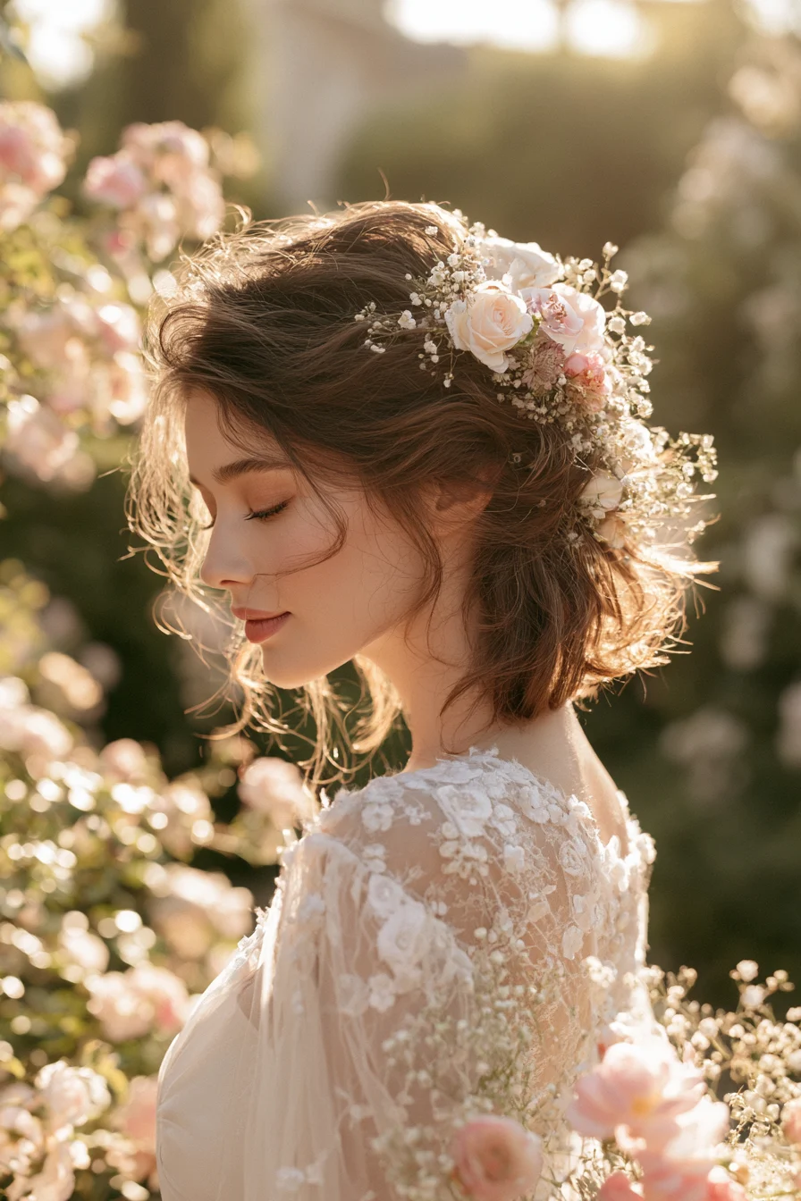 27 Gorgeous Wedding Hairstyles For Short Hair