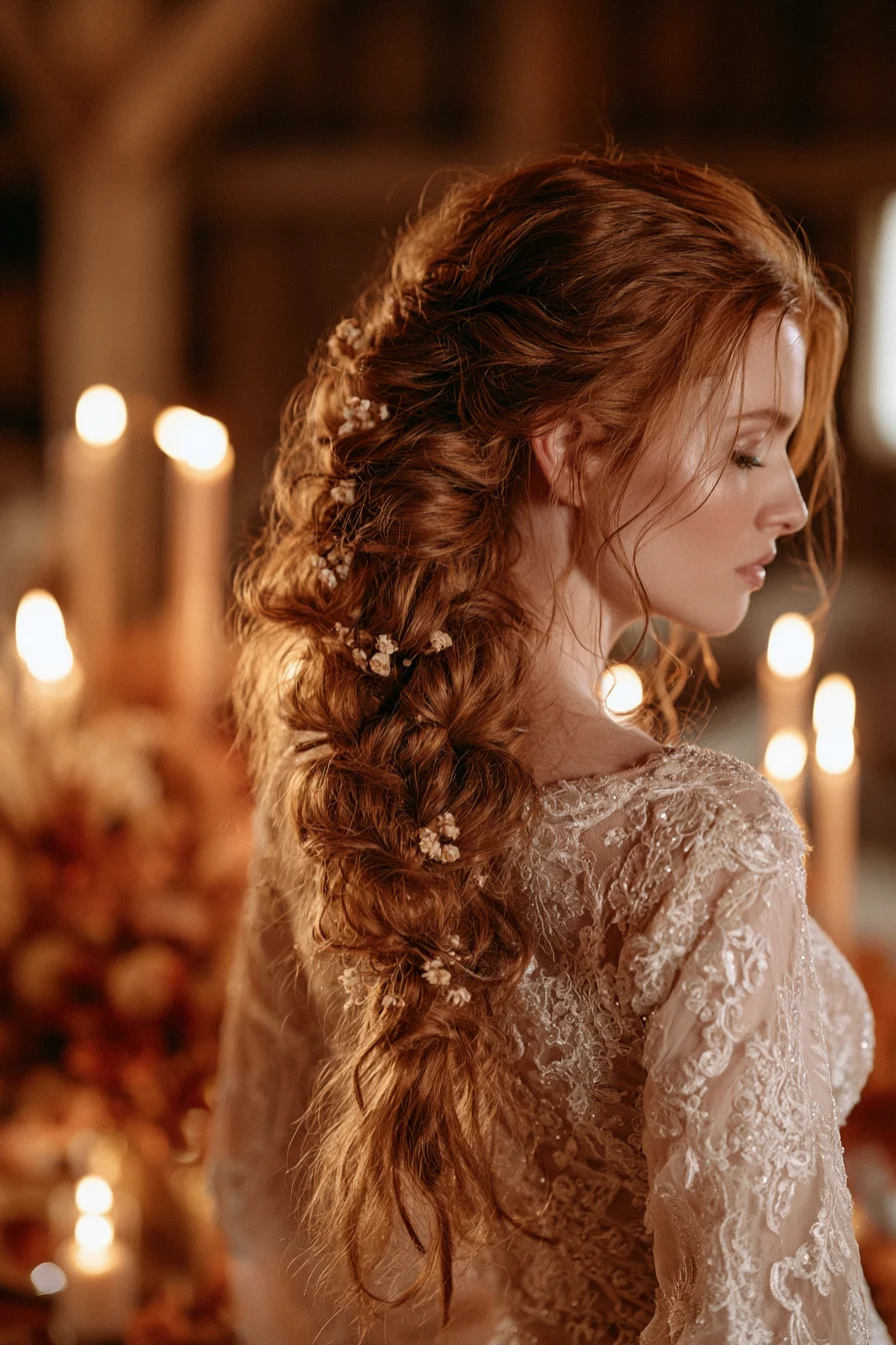 27 Beautiful Fall Wedding Hairstyles For Your Big Day