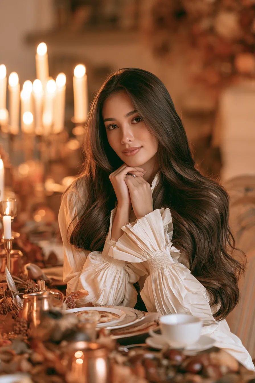 27 Effortless Thanksgiving Hairstyles You Will Adore