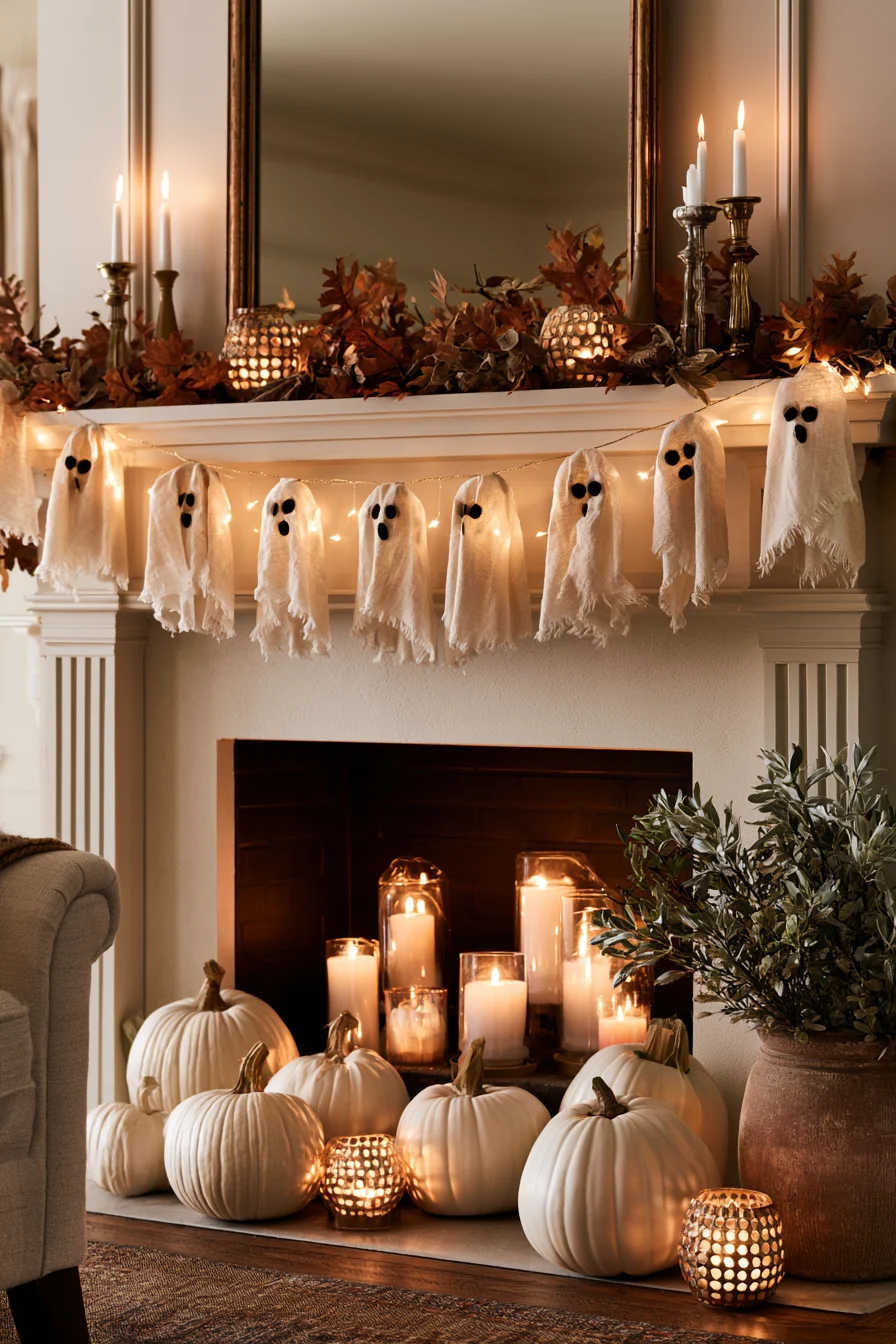 27 Halloween Mantle Decor Ideas For A Bewitching Home