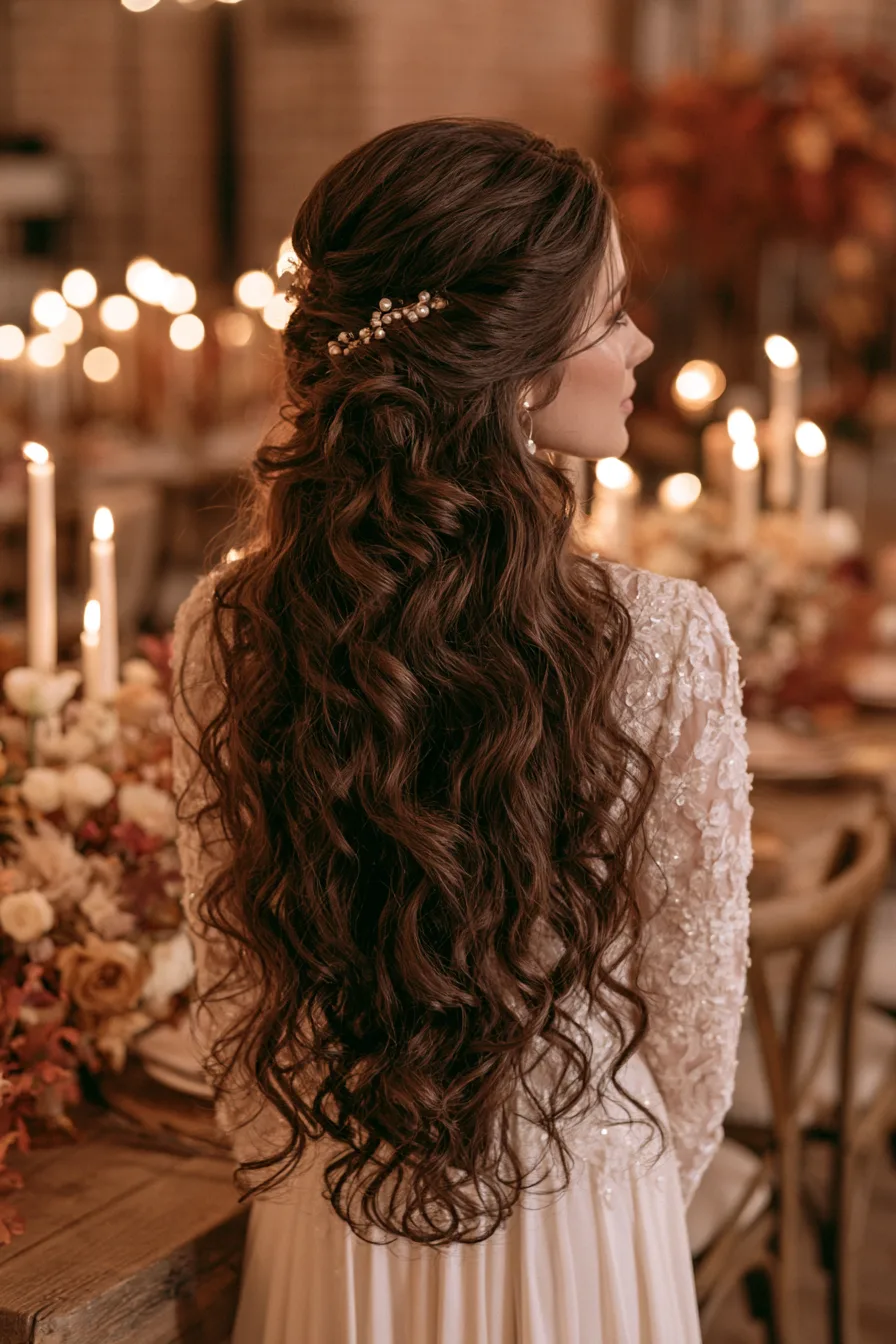 27 Beautiful Fall Wedding Hairstyles For Your Big Day