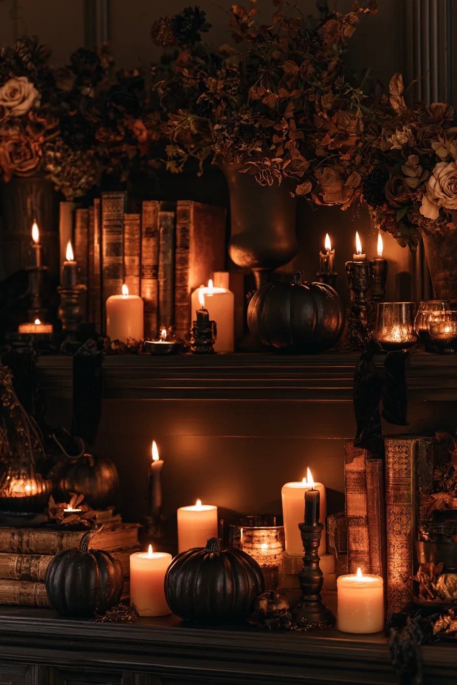 27 Halloween Mantle Decor Ideas For A Bewitching Home