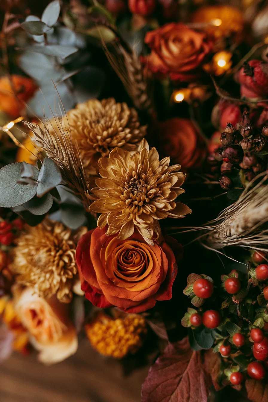 27 Fall Wedding Flowers That Feel Magical