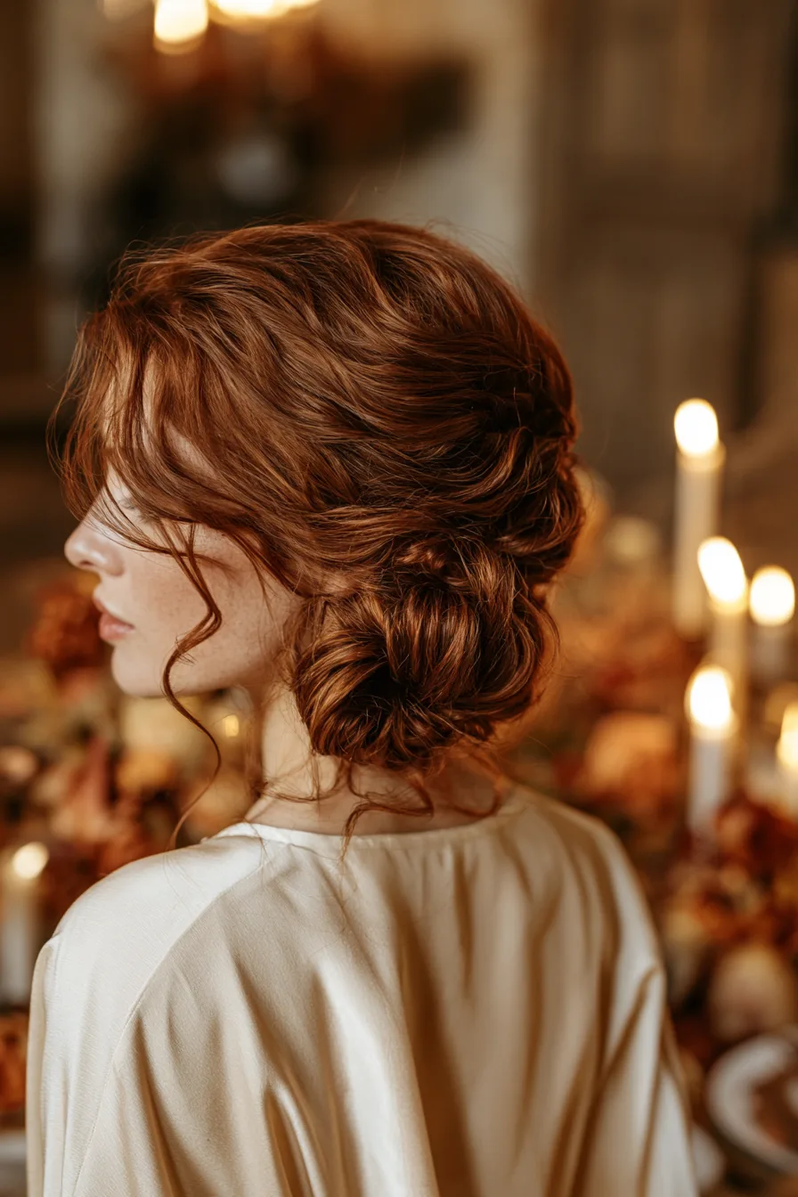 27 Beautiful Fall Wedding Hairstyles For Your Big Day
