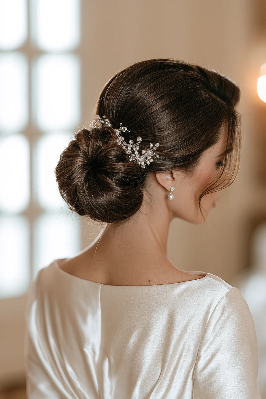 27 Elegant French Twist Wedding Hair Ideas for a Timeless Bridal Look