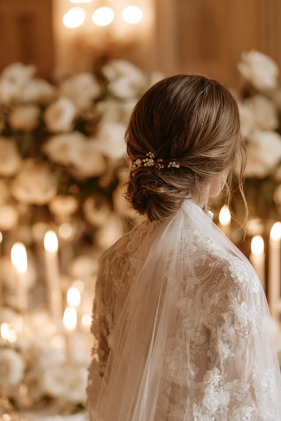 27 Elegant French Twist Wedding Hair Ideas for a Timeless Bridal Look