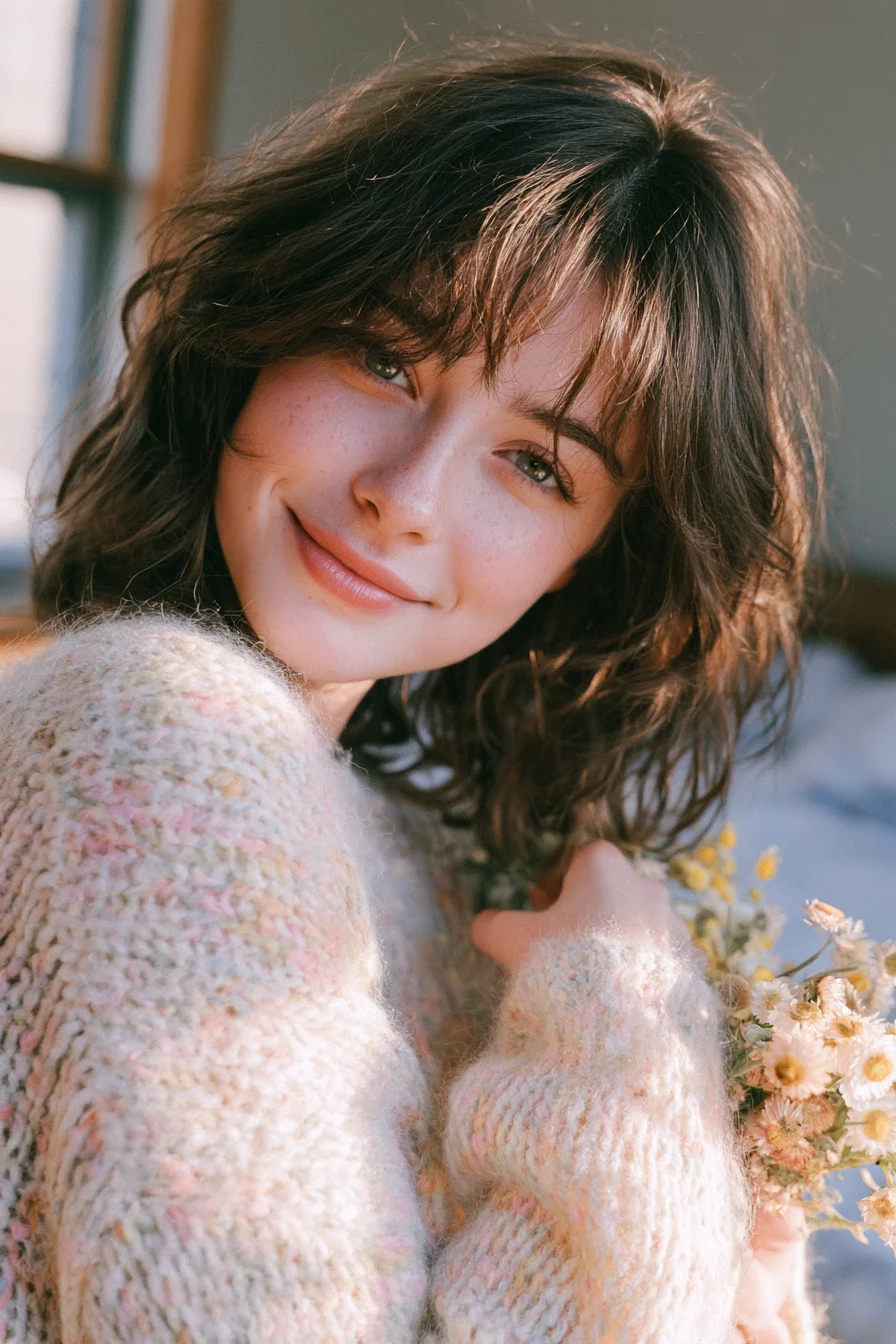 27 Stunning Curtain Bangs and Face-Framing Layered Hairstyles