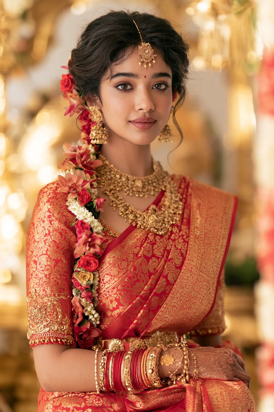 27 Stunning South Indian Wedding Hairstyles for a Beautiful Bridal Look