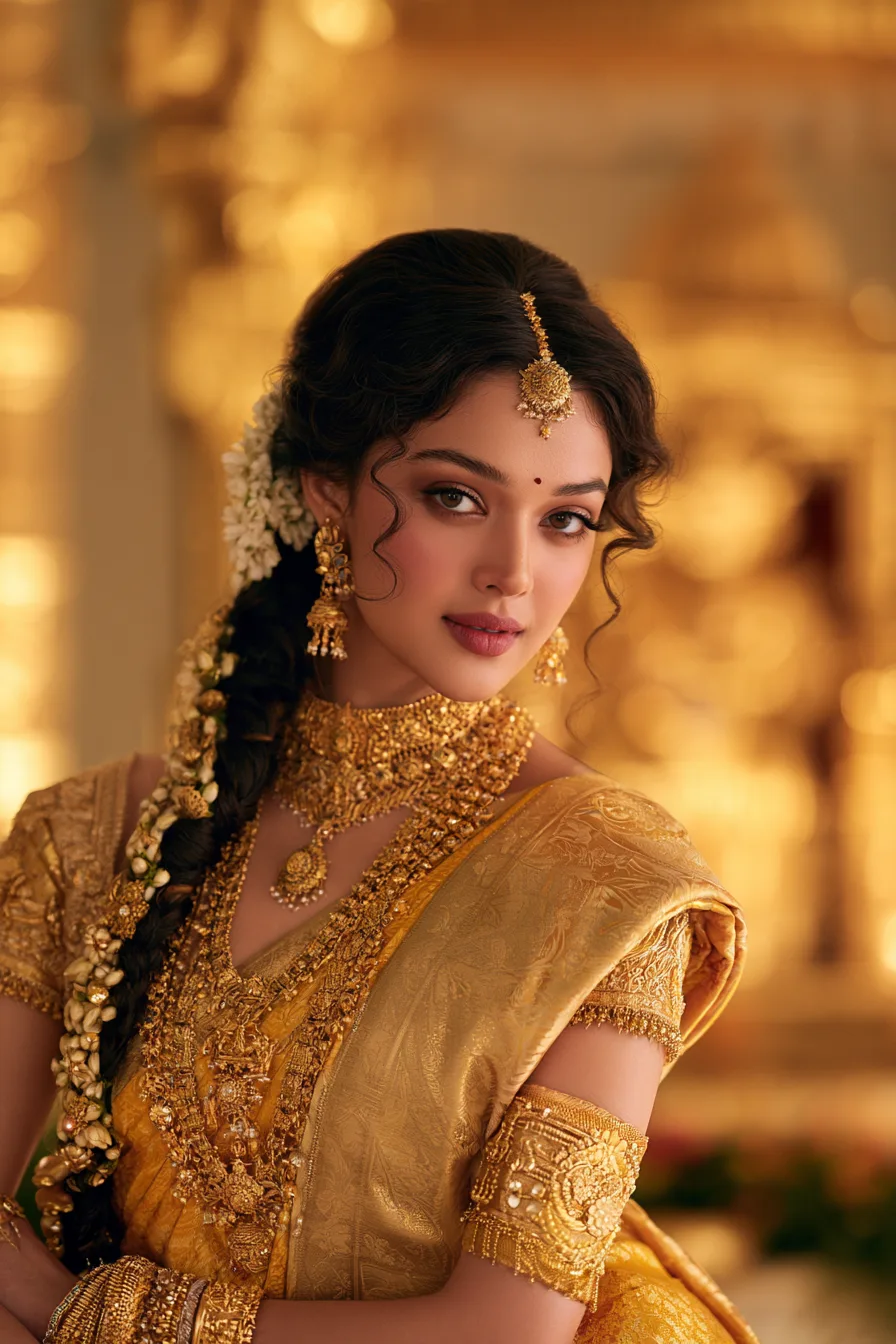 27 Stunning South Indian Wedding Hairstyles for a Beautiful Bridal Look
