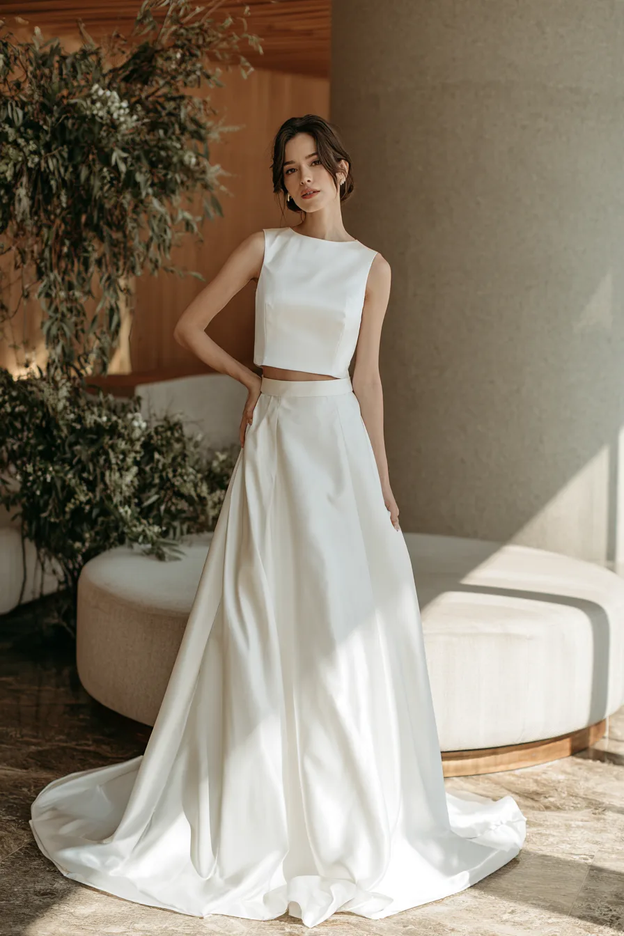27 Elegant Bridal Separates Tops