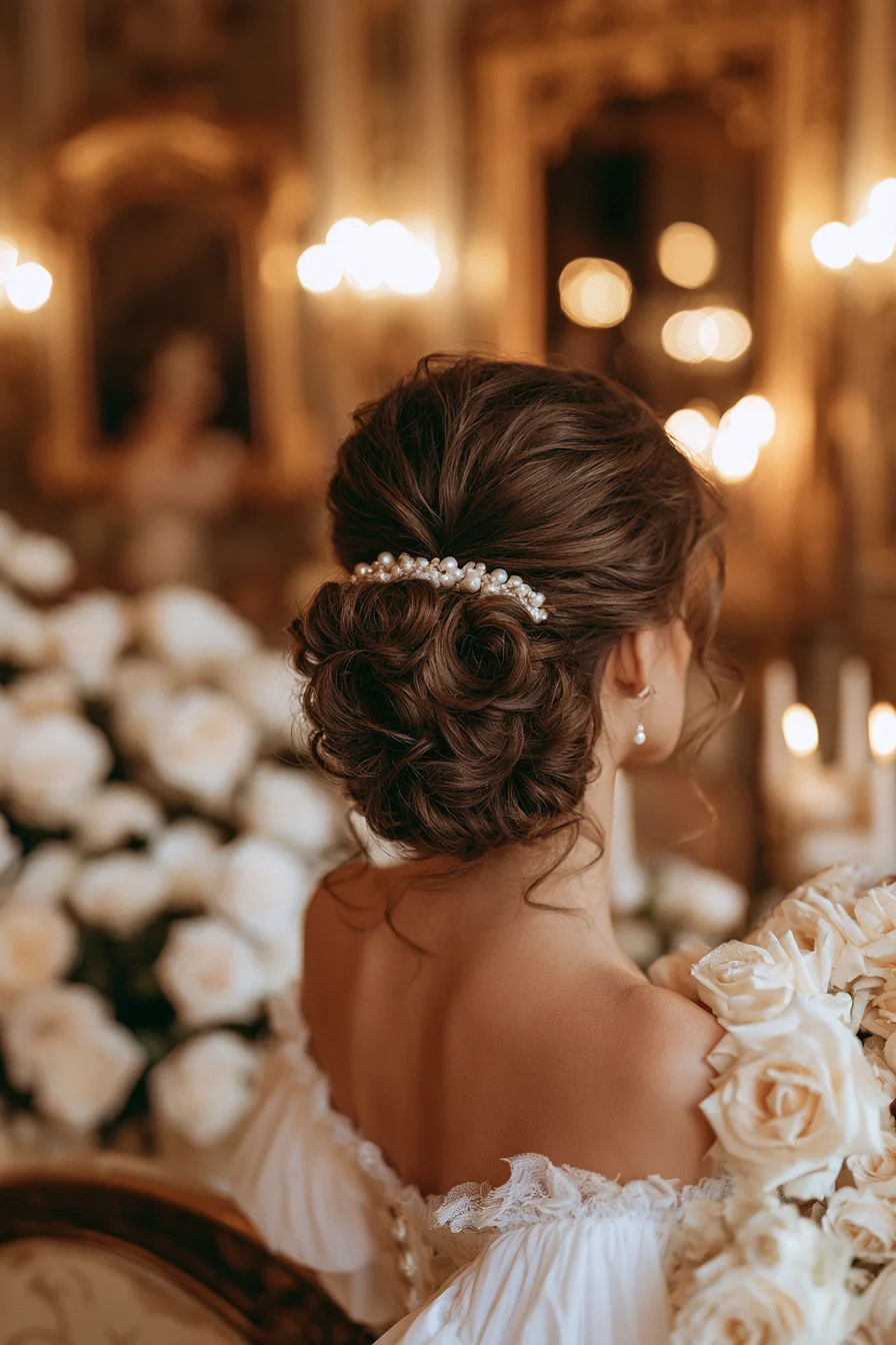 27 Elegant French Twist Wedding Hair Ideas for a Timeless Bridal Look