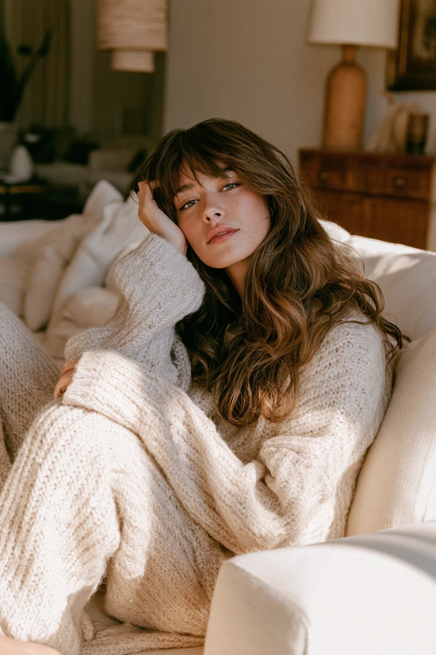 27 Stunning Curtain Bangs and Face-Framing Layered Hairstyles
