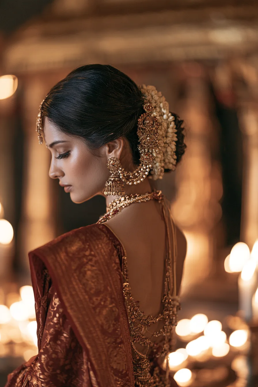 27 Stunning South Indian Wedding Hairstyles for a Beautiful Bridal Look