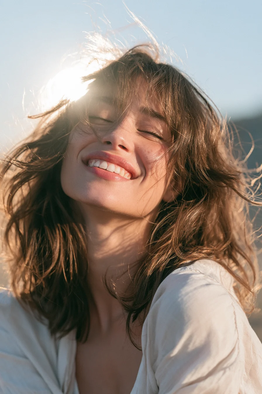 27 Stunning Curtain Bangs and Face-Framing Layered Hairstyles
