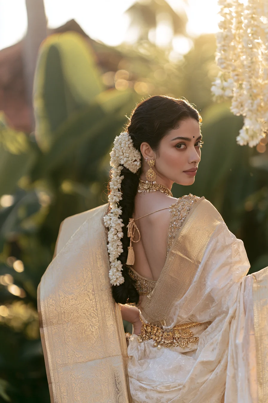 27 Stunning South Indian Wedding Hairstyles for a Beautiful Bridal Look