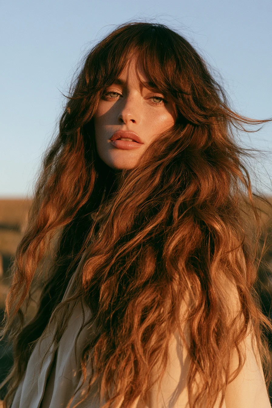 27 Stunning Curtain Bangs and Face-Framing Layered Hairstyles