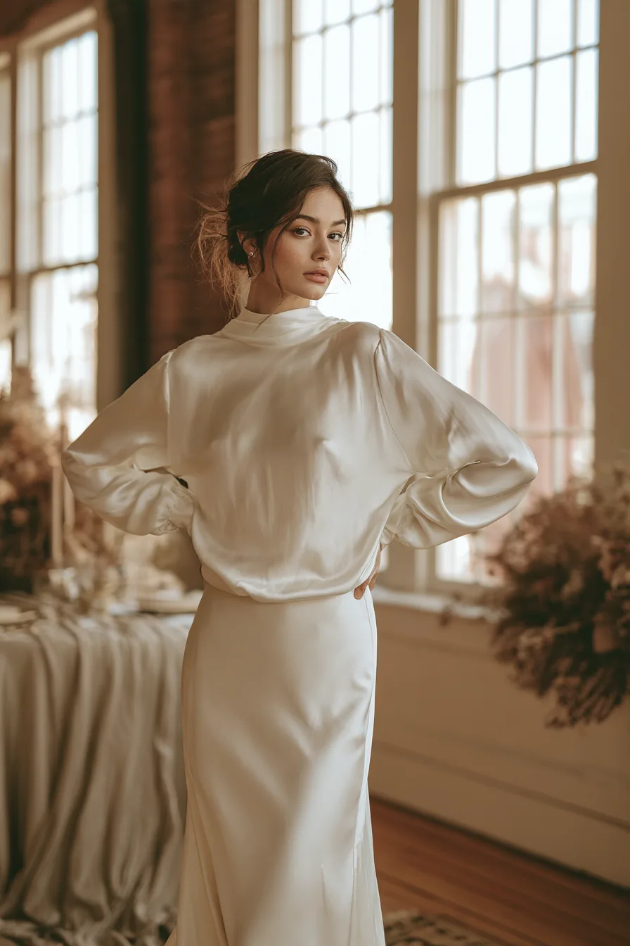 27 Elegant Bridal Separates Tops