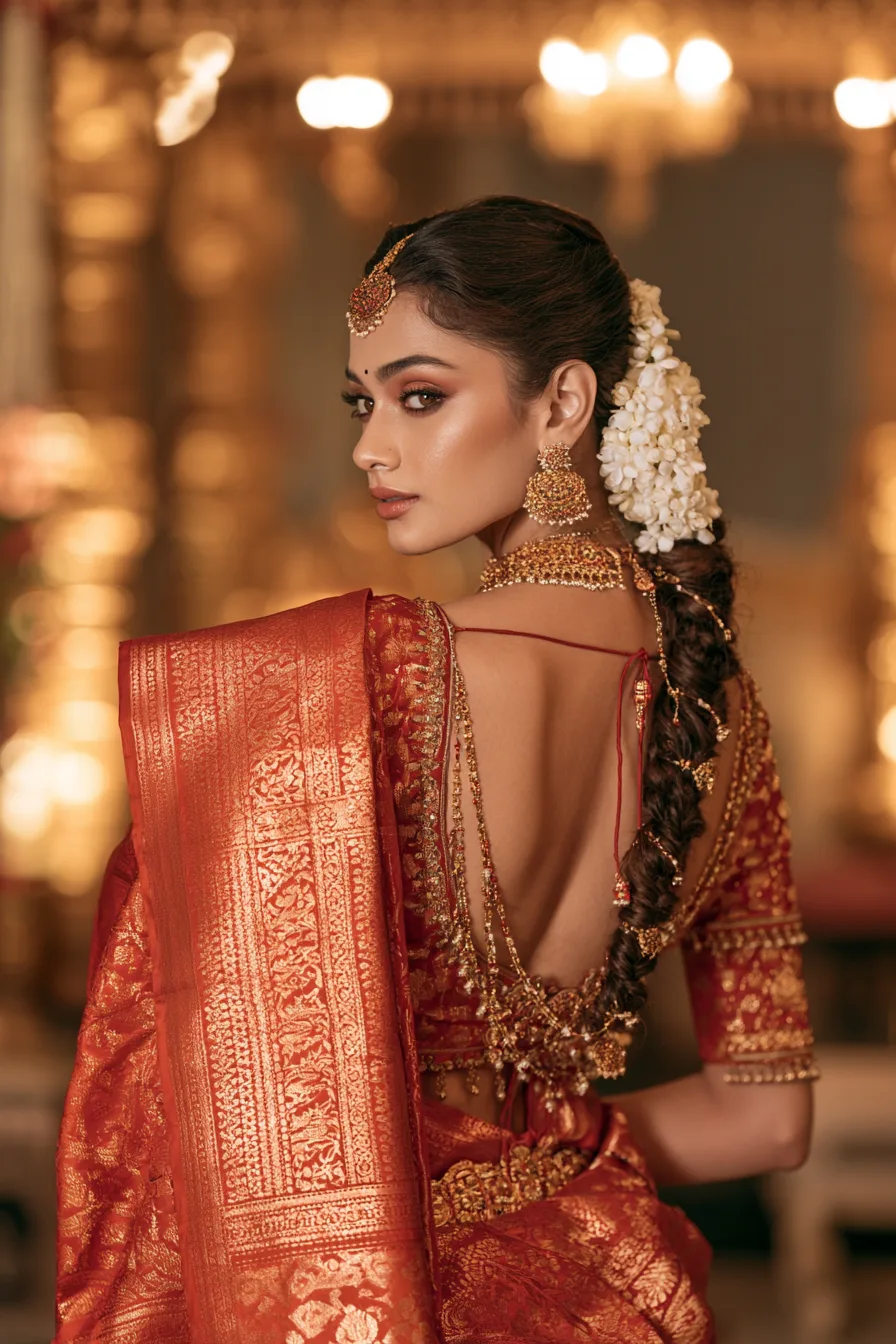 27 Stunning South Indian Wedding Hairstyles for a Beautiful Bridal Look