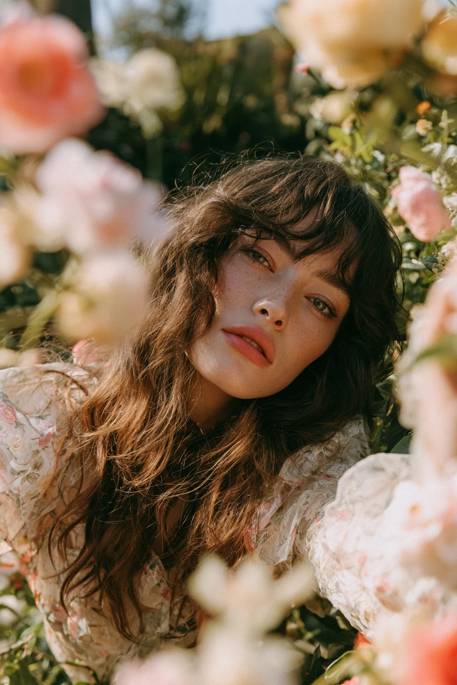 27 Stunning Curtain Bangs and Face-Framing Layered Hairstyles