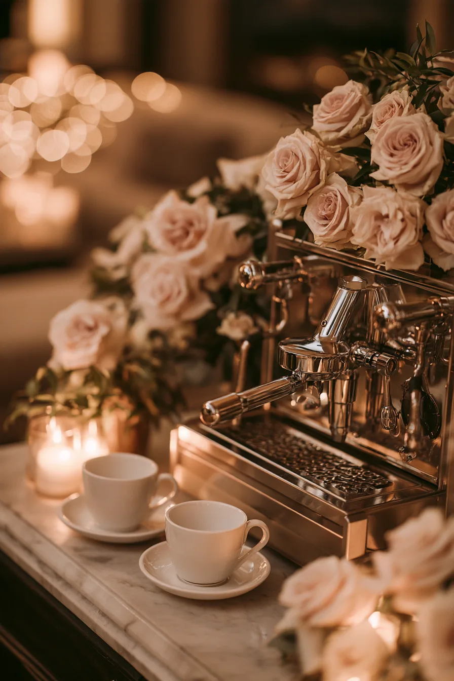 27 Cozy Wedding Coffee Bar Ideas