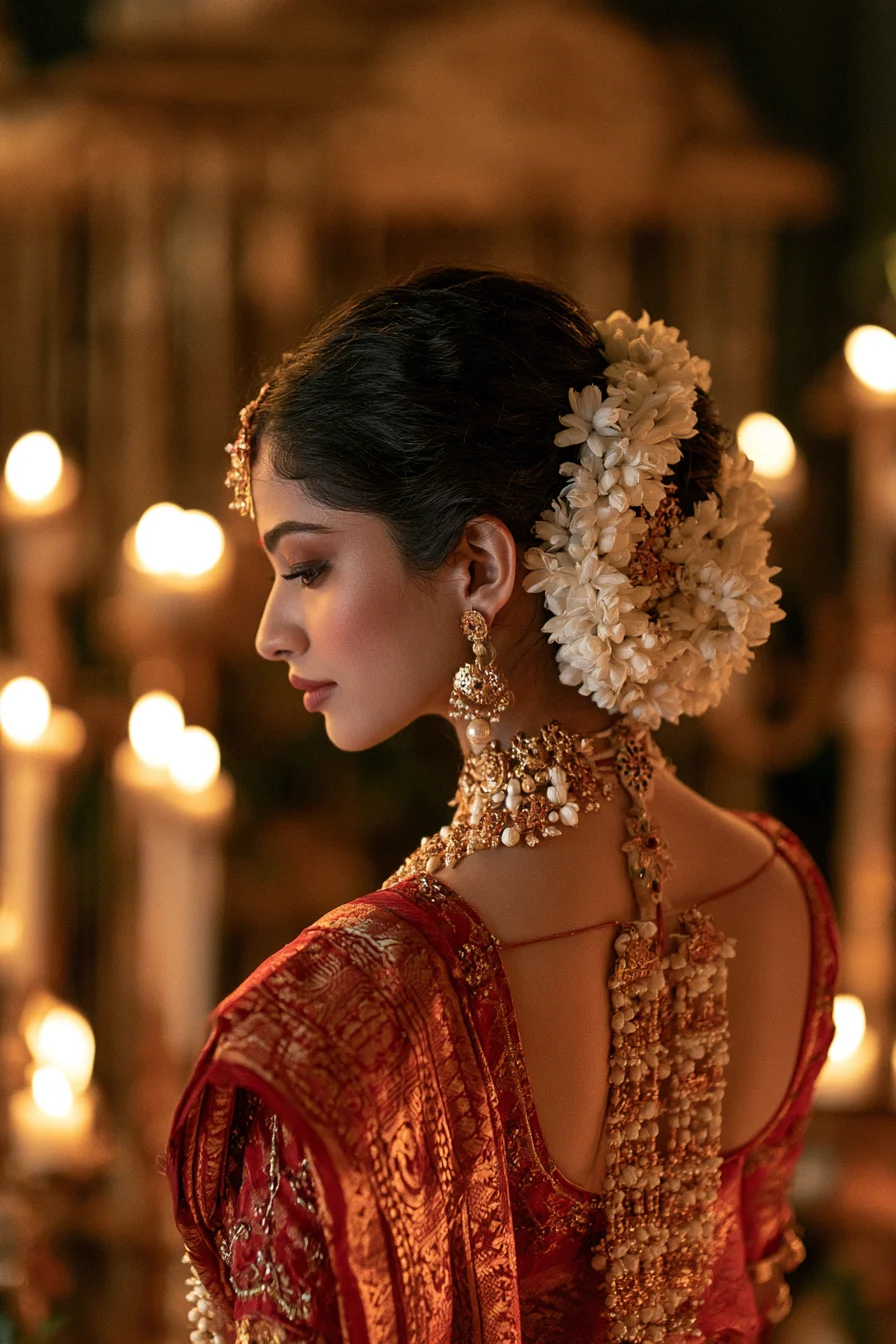 27 Stunning South Indian Wedding Hairstyles for a Beautiful Bridal Look