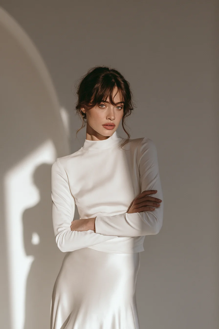 27 Elegant Bridal Separates Tops