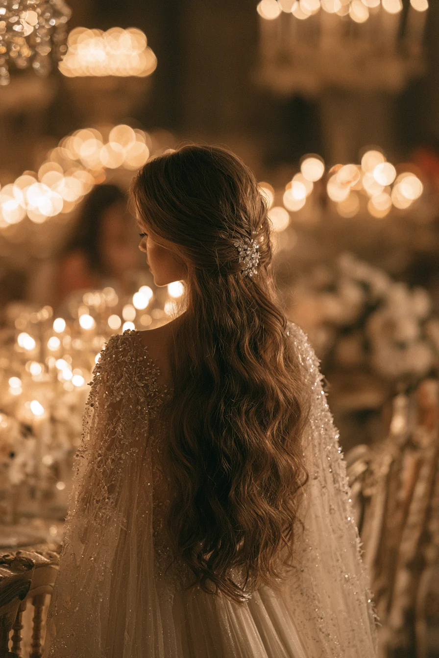 27 Dreamy Wedding Hairstyles Half Up Half Down