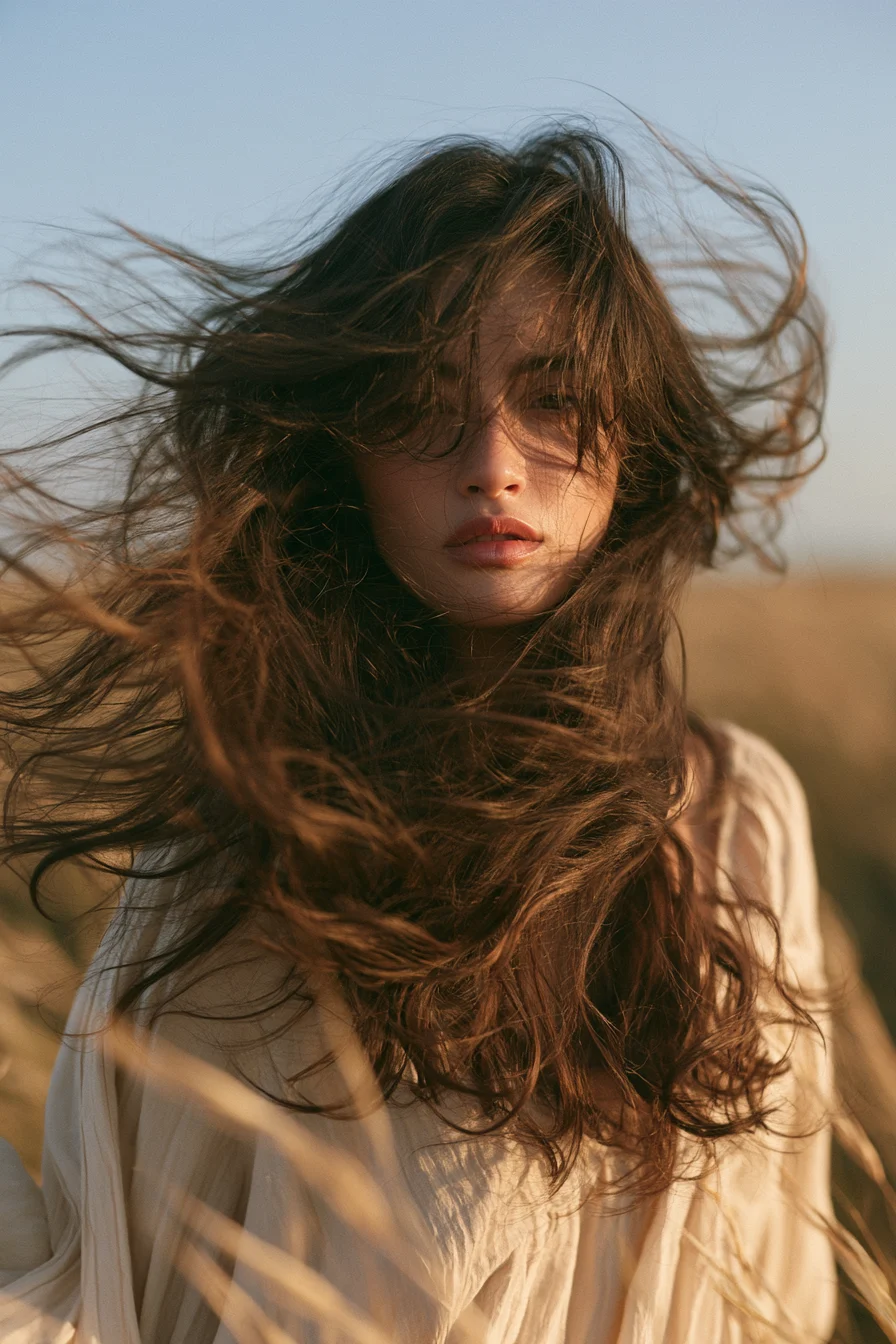 27 Stunning Curtain Bangs and Face-Framing Layered Hairstyles