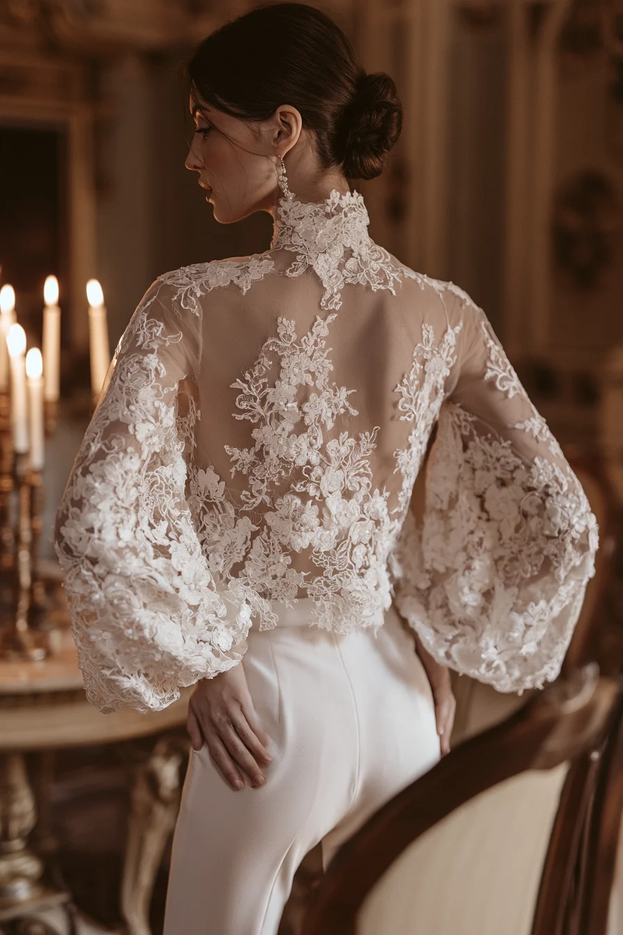 27 Elegant Bridal Separates Tops