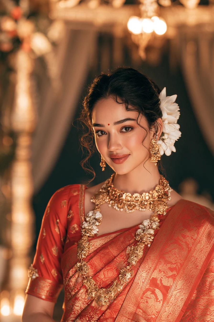 27 Stunning South Indian Wedding Hairstyles for a Beautiful Bridal Look