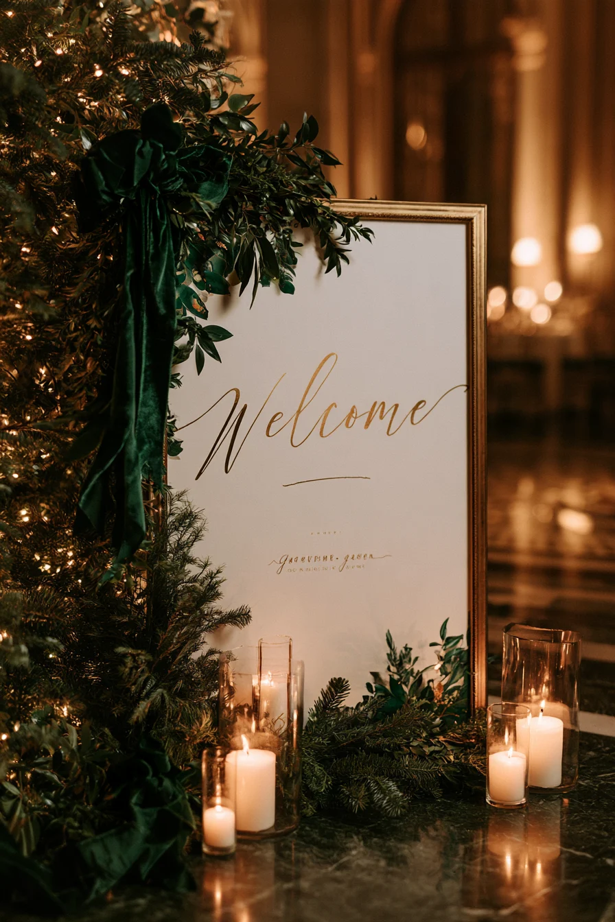 27 Magical Christmas Themed Wedding Ideas for a Romantic Winter Wonderland