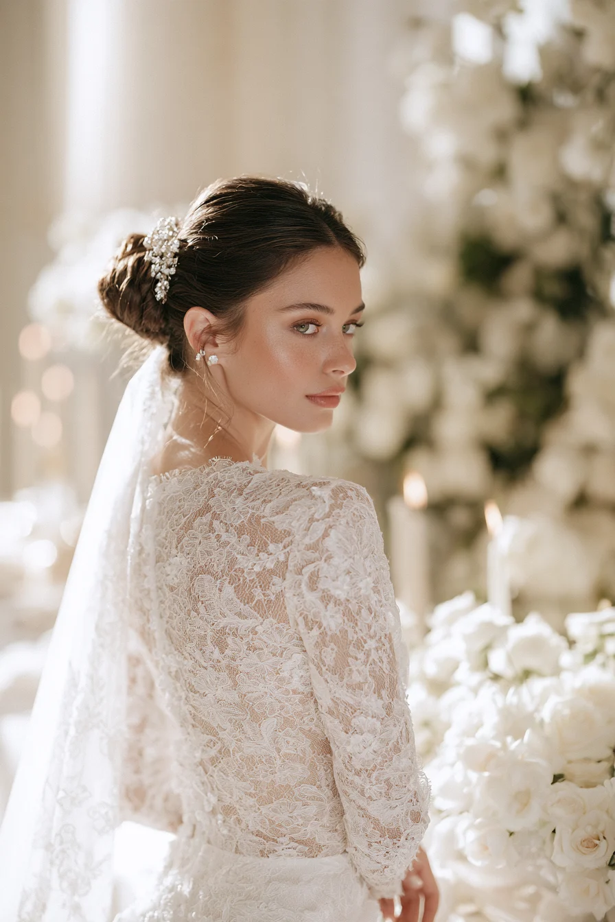 27 Elegant French Twist Wedding Hair Ideas for a Timeless Bridal Look