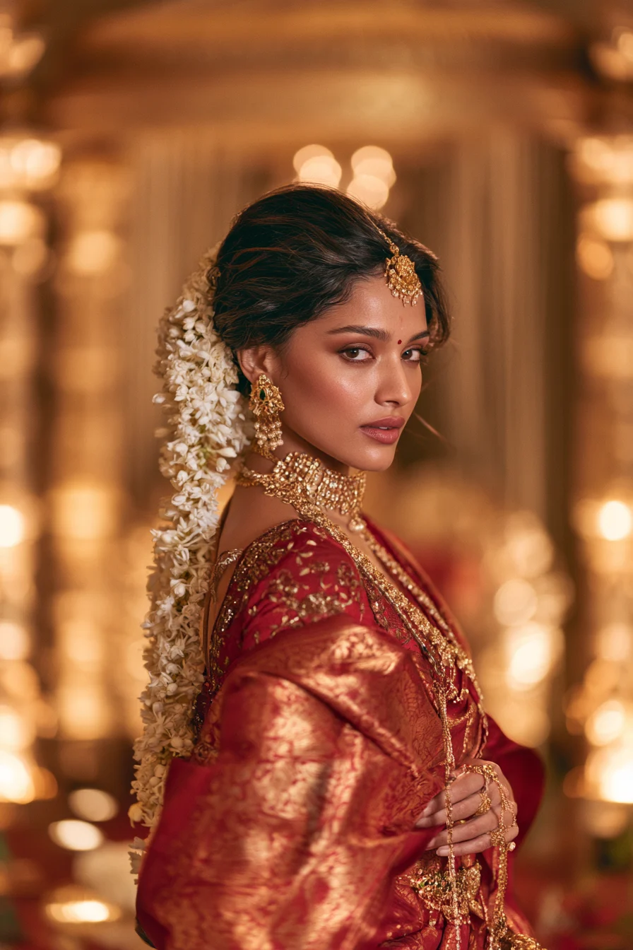 27 Stunning South Indian Wedding Hairstyles for a Beautiful Bridal Look