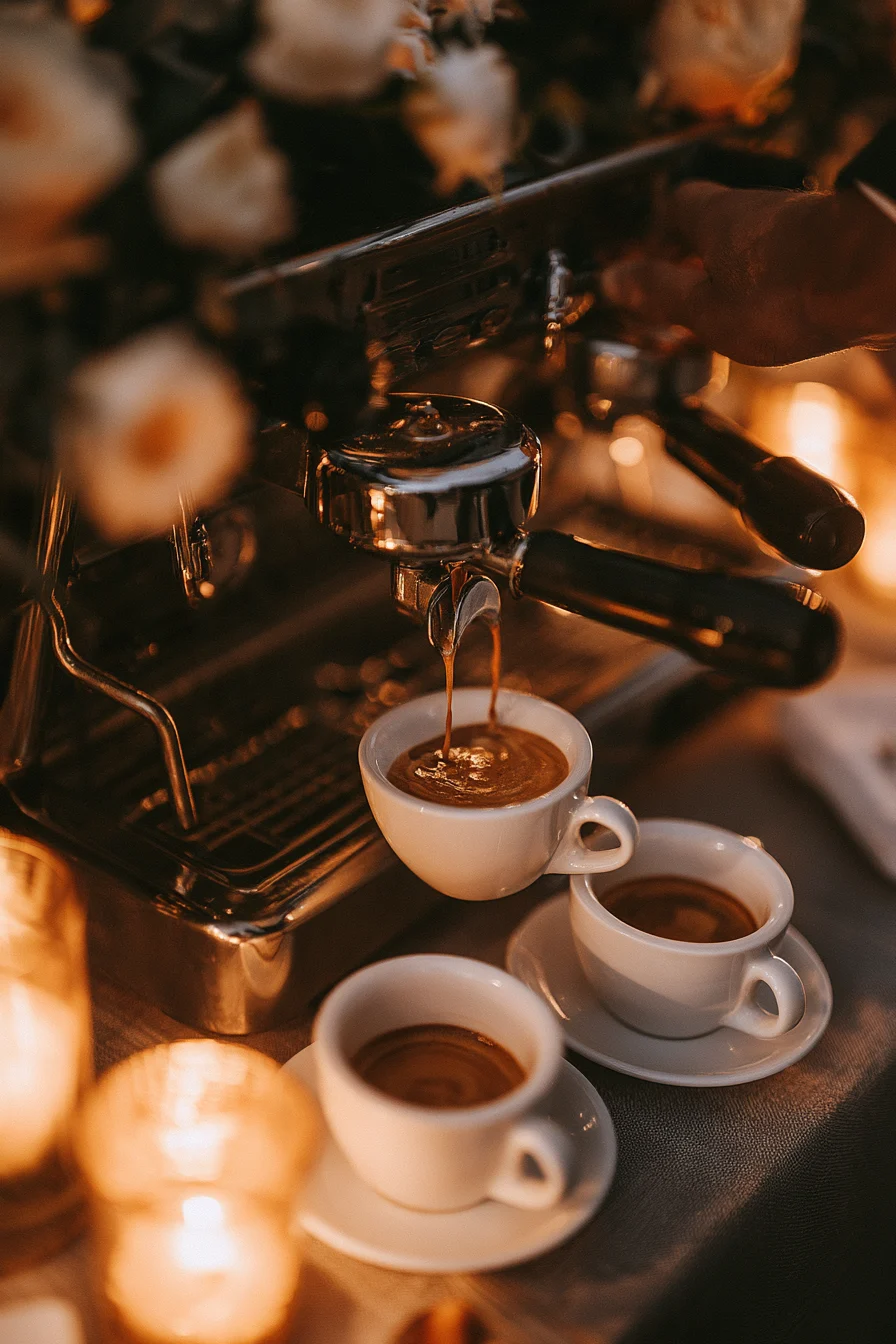 27 Cozy Wedding Coffee Bar Ideas