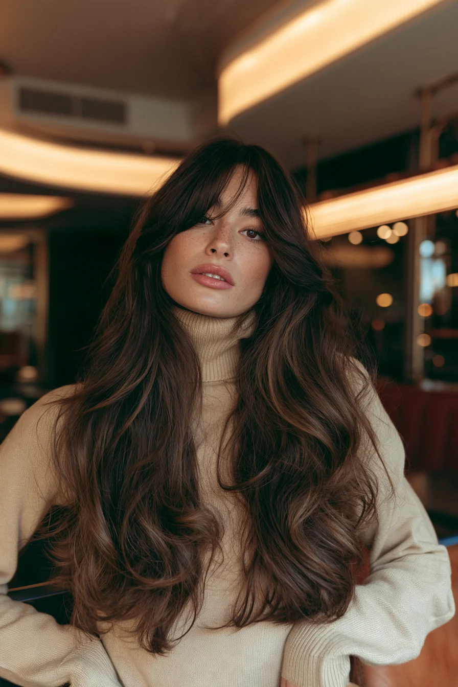 27 Stunning Curtain Bangs and Face-Framing Layered Hairstyles