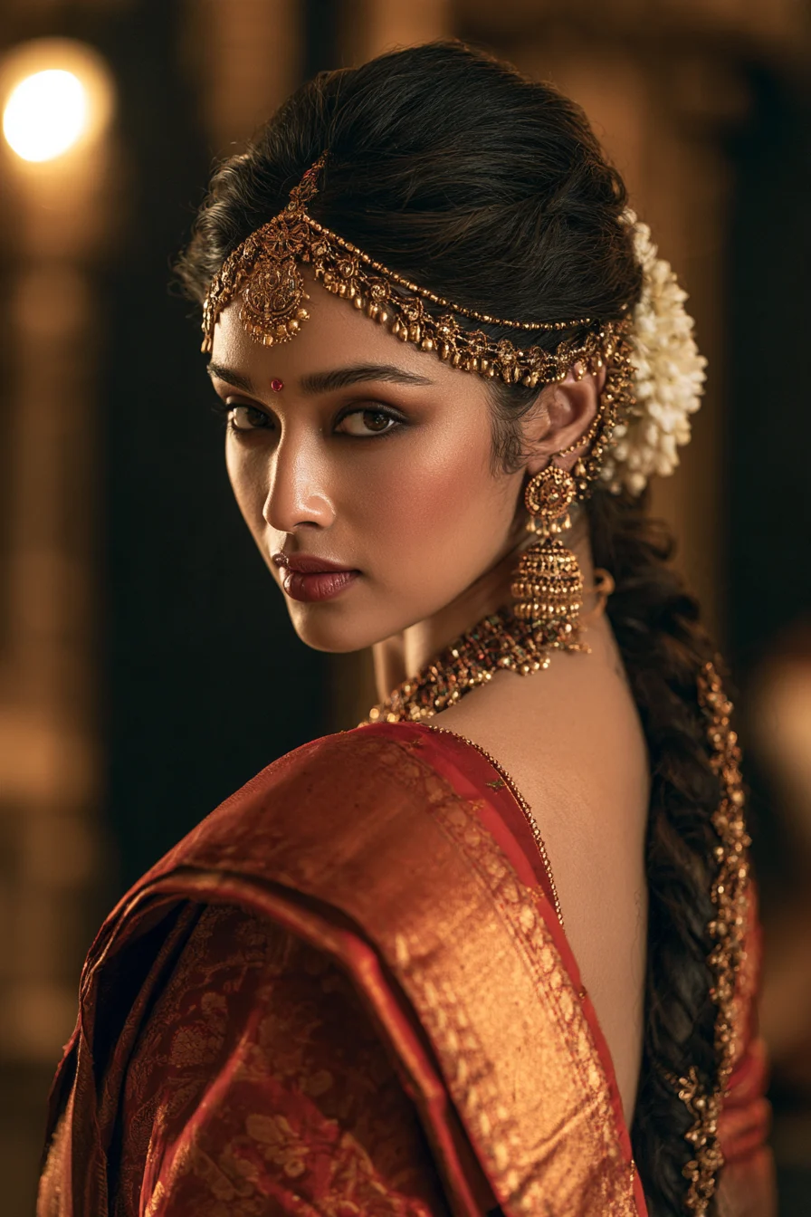 27 Stunning South Indian Wedding Hairstyles for a Beautiful Bridal Look