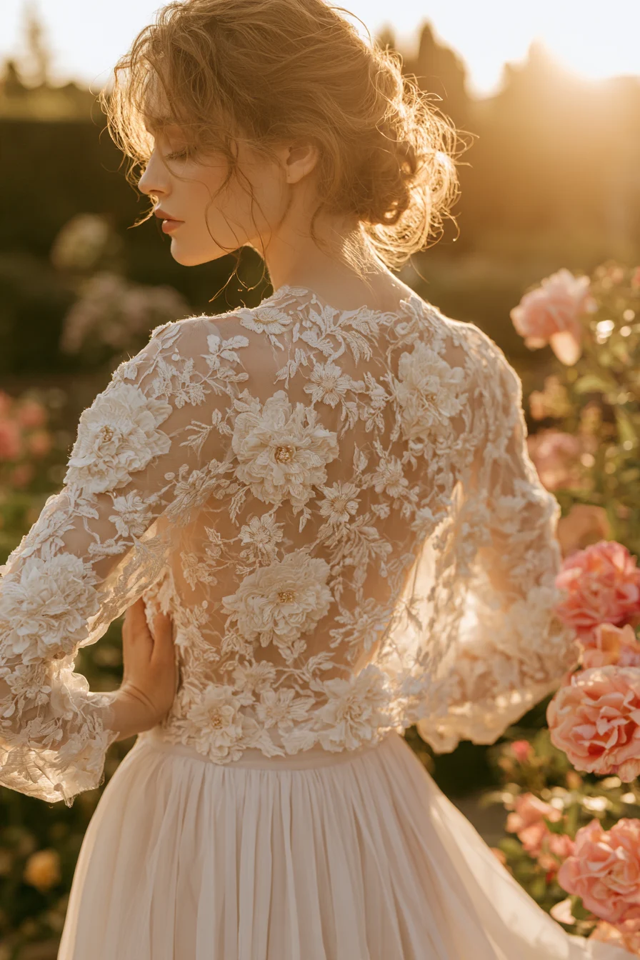 27 Elegant Bridal Separates Tops