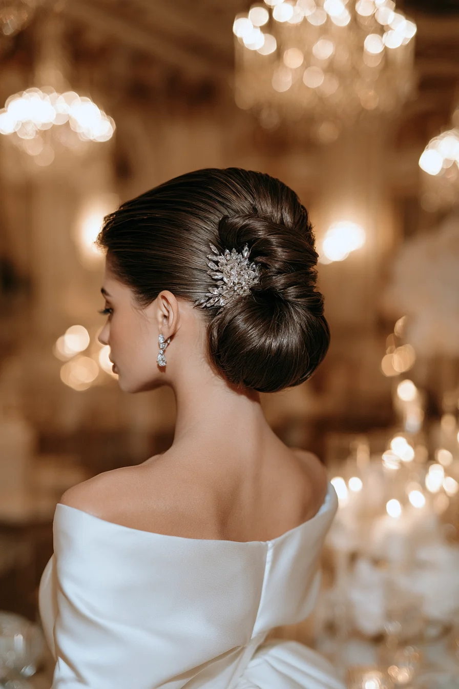 27 Elegant French Twist Wedding Hair Ideas for a Timeless Bridal Look