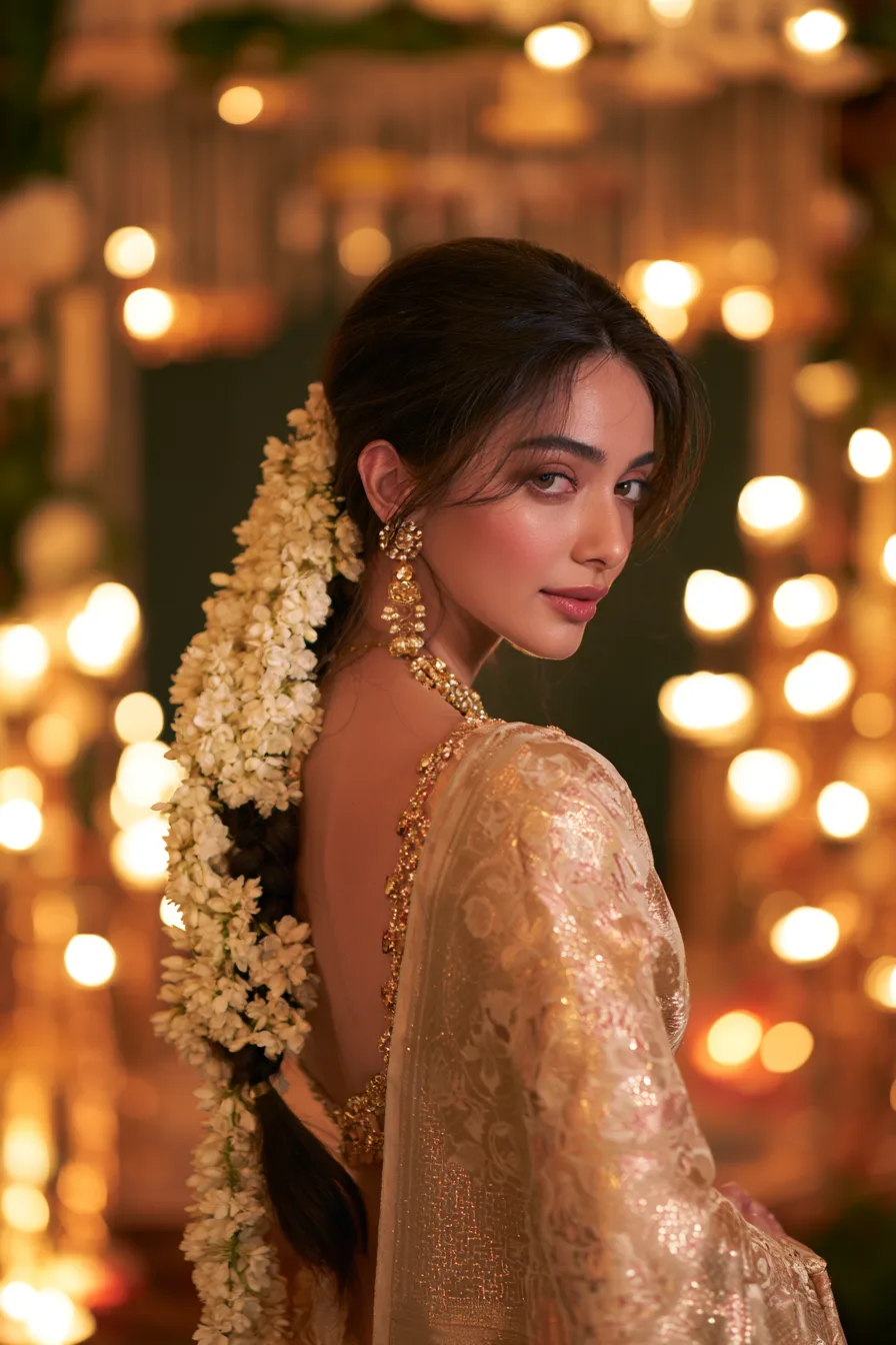 27 Stunning South Indian Wedding Hairstyles for a Beautiful Bridal Look