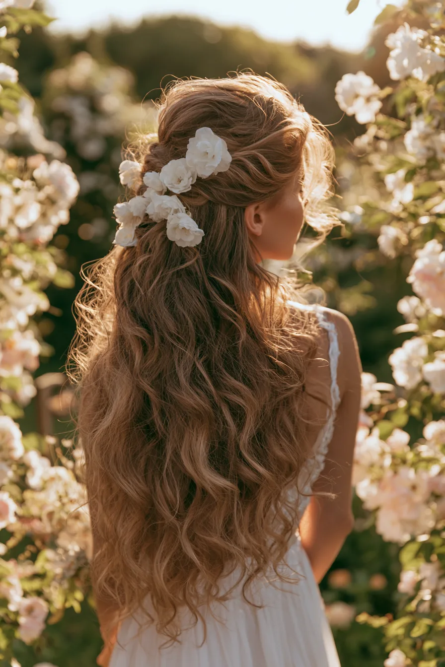 27 Dreamy Wedding Hairstyles Half Up Half Down