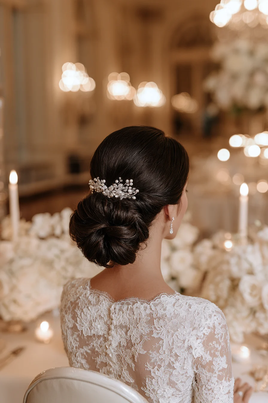 27 Elegant French Twist Wedding Hair Ideas for a Timeless Bridal Look