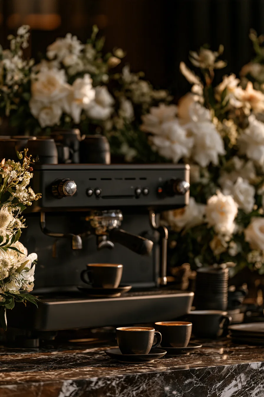 27 Cozy Wedding Coffee Bar Ideas