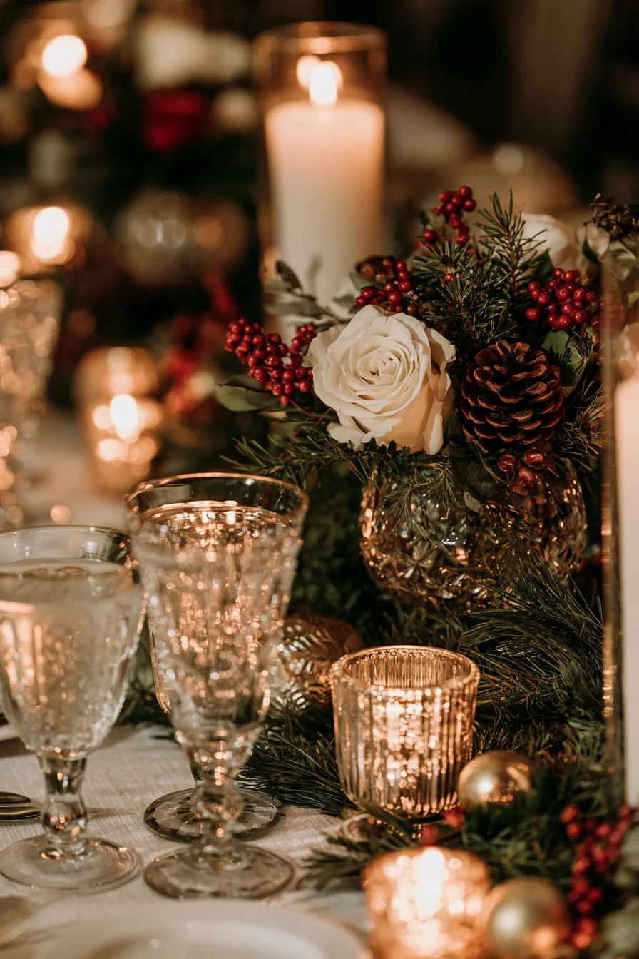 27 Magical Christmas Themed Wedding Ideas for a Romantic Winter Wonderland