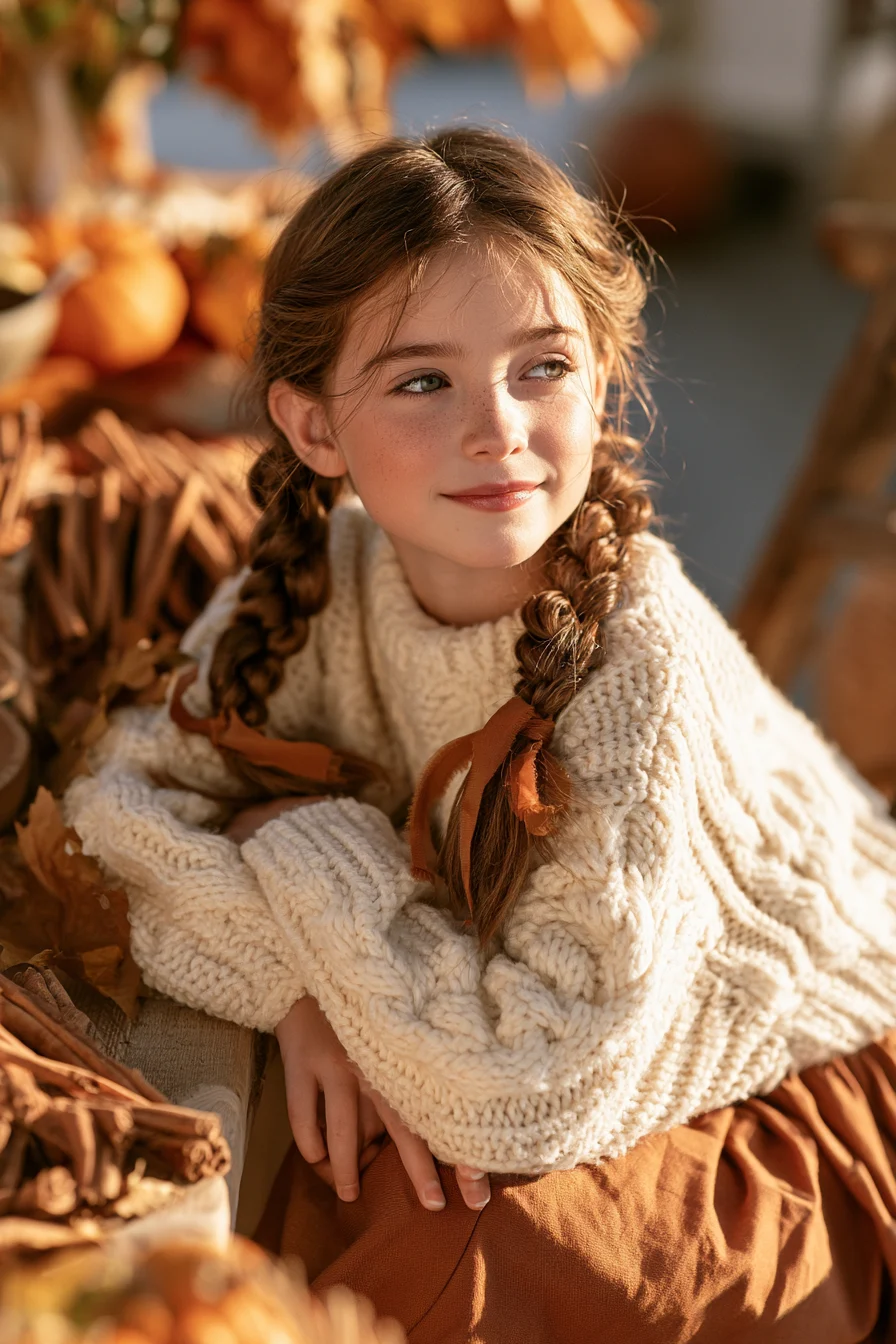 27 Pretty Thanksgiving Hairstyles for Kids