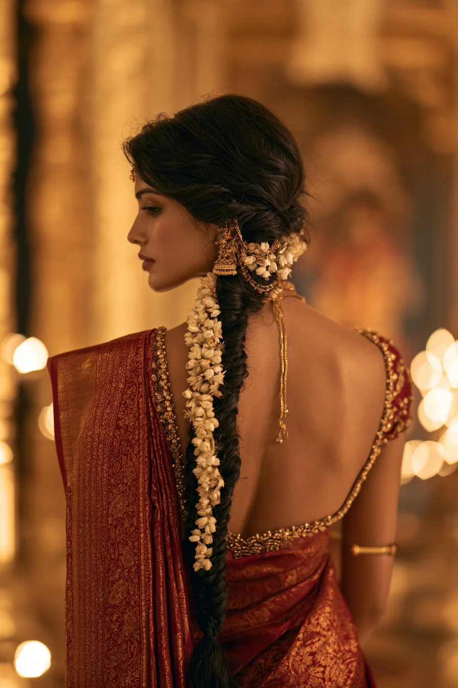 27 Stunning South Indian Wedding Hairstyles for a Beautiful Bridal Look
