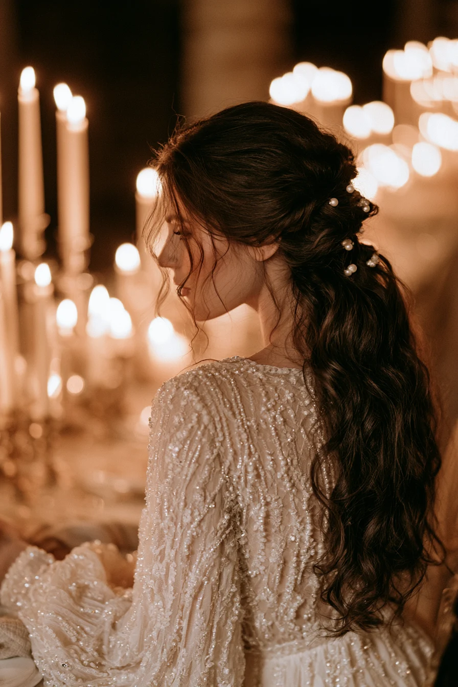 27 Dreamy Wedding Hairstyles Half Up Half Down