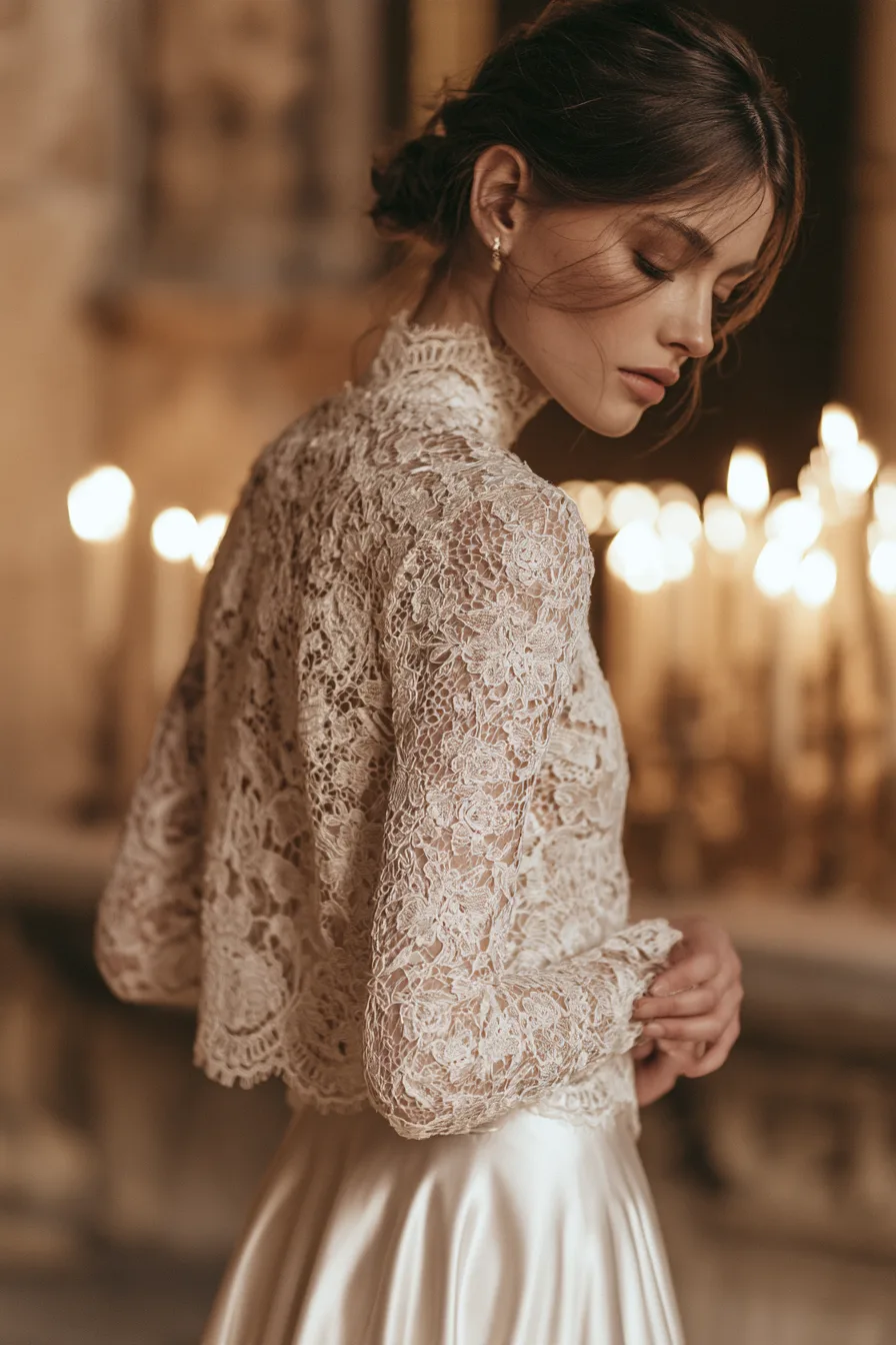 27 Elegant Bridal Separates Tops