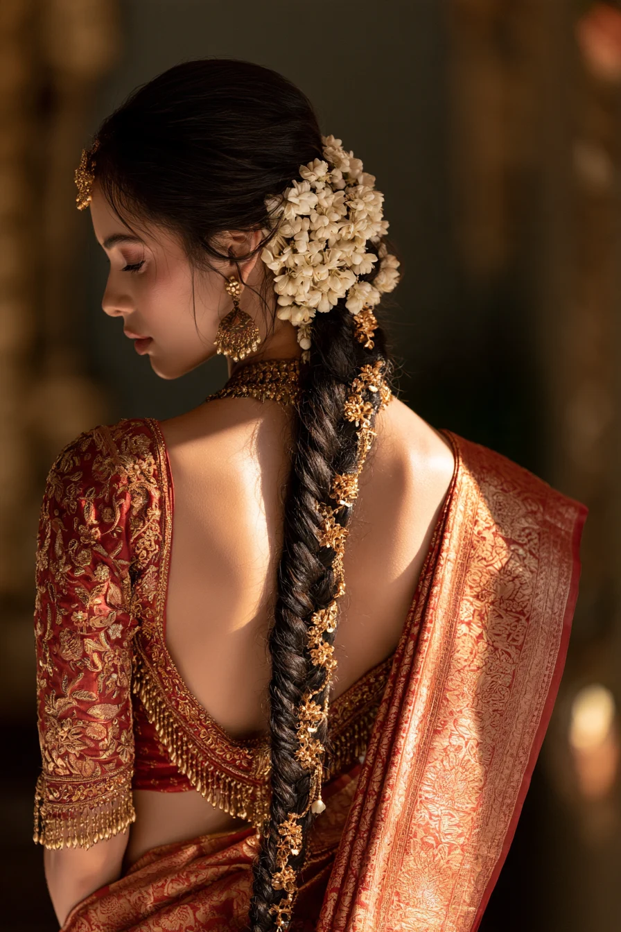 27 Stunning South Indian Wedding Hairstyles for a Beautiful Bridal Look