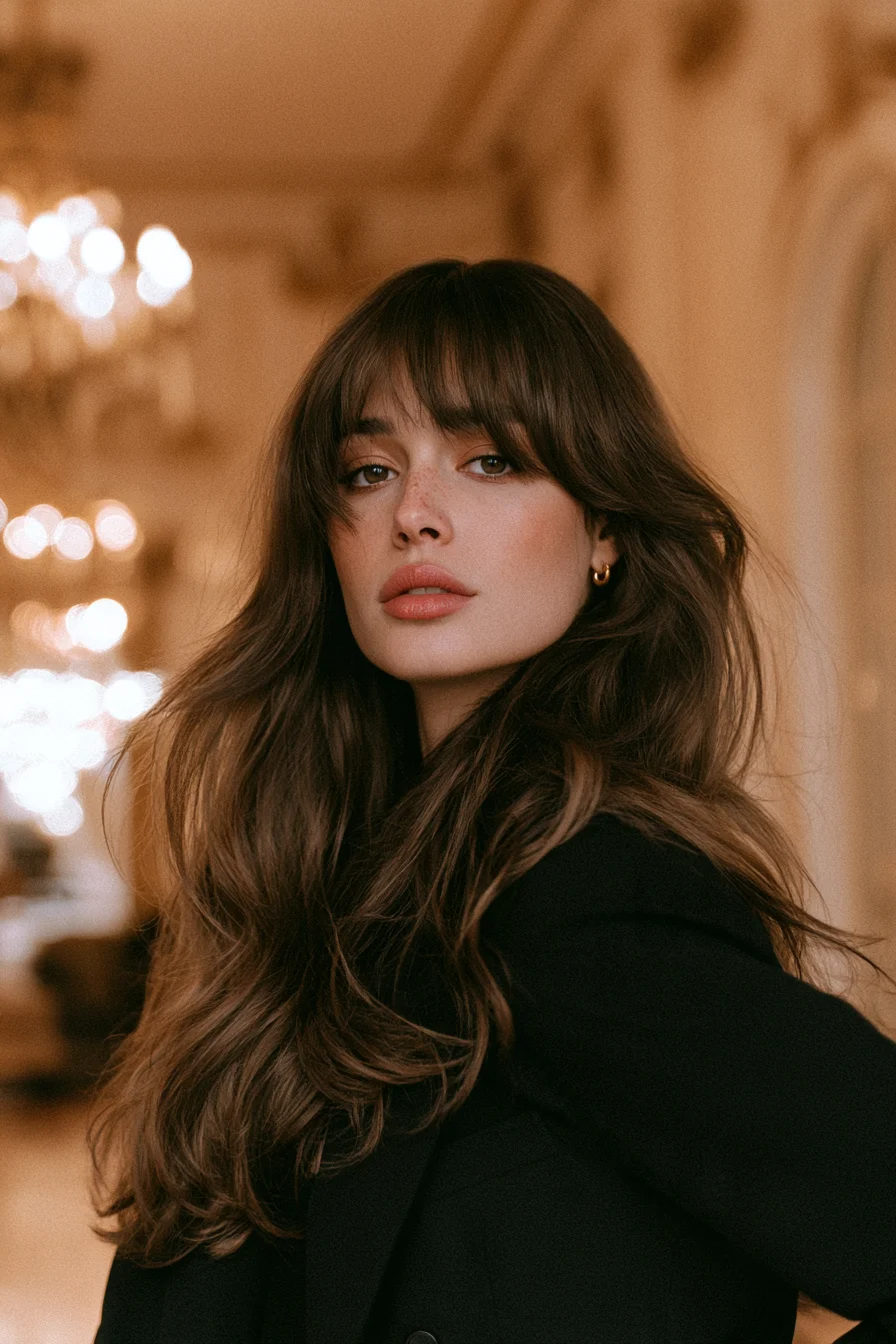 27 Stunning Curtain Bangs and Face-Framing Layered Hairstyles