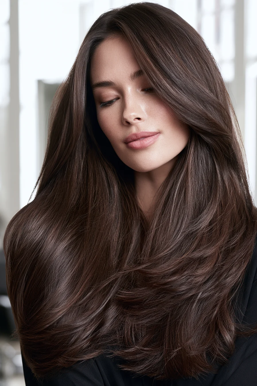 27 Front Layers Long Hair Ideas for Gorgeous Volume